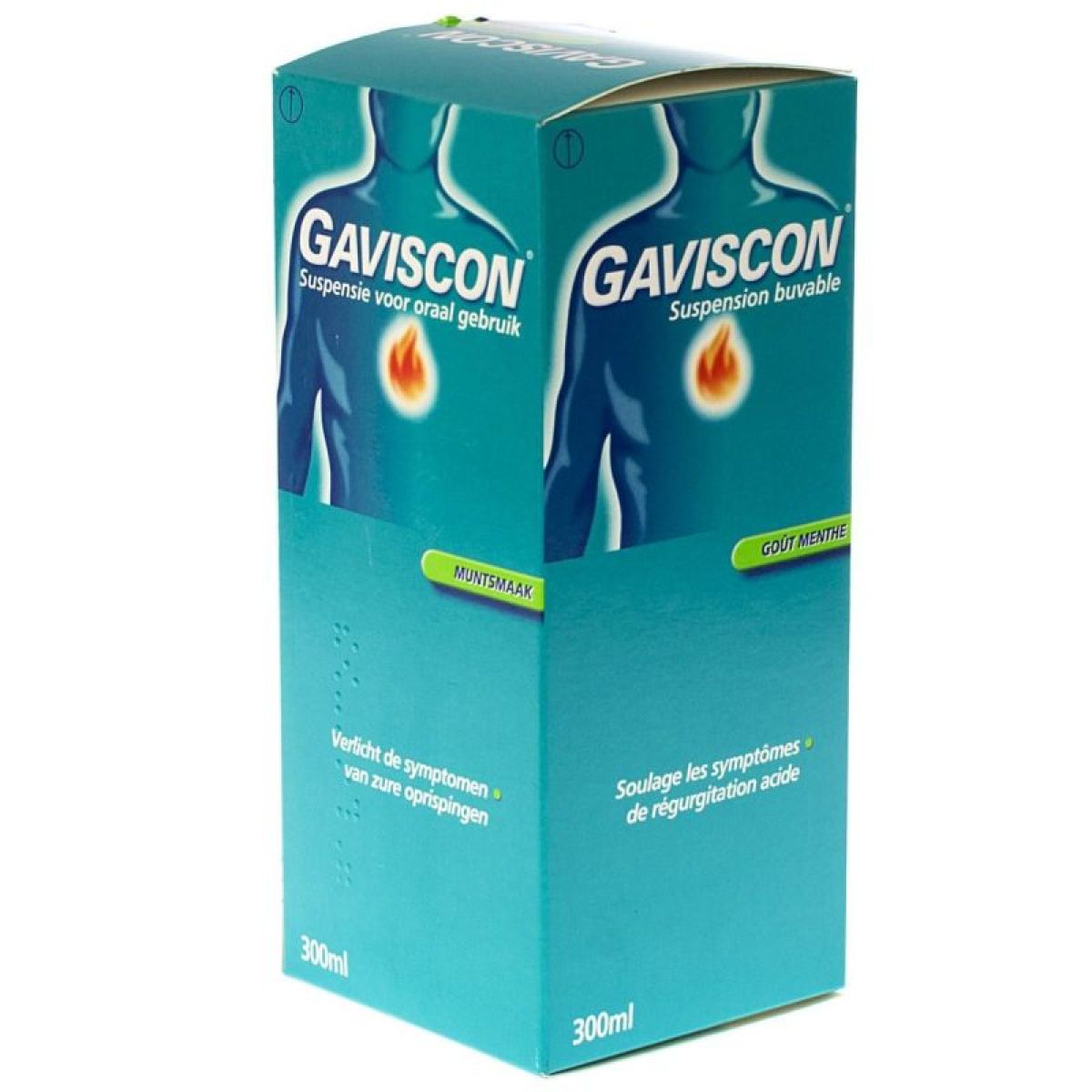 Gaviscon Menthe Suspension Buvable Ml