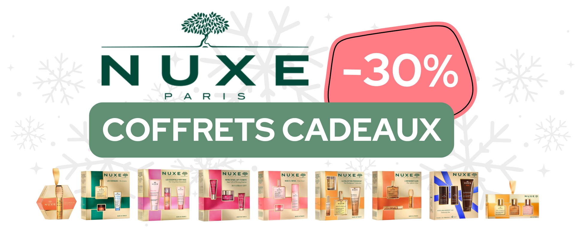 Coffrets Nuxe - 30%