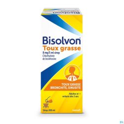 Bisolvon Toux Grasse sirop 8mg/ 5ml 200ml