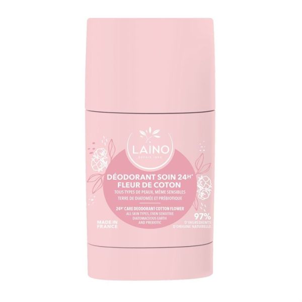 Laino Déodorant Solide Fleur de Coton 60g