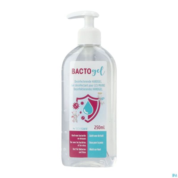 Bactogel Gel Hydroalcoolique Flacon Pompe 250 ml