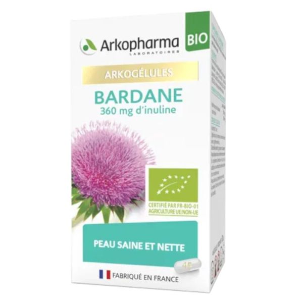 Arkogelules Bardane Bio 45 gélules