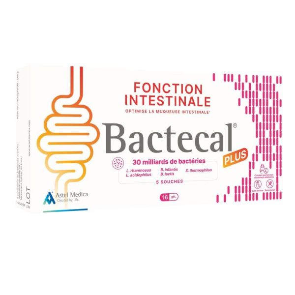 Bactecal Plus 16 gélules