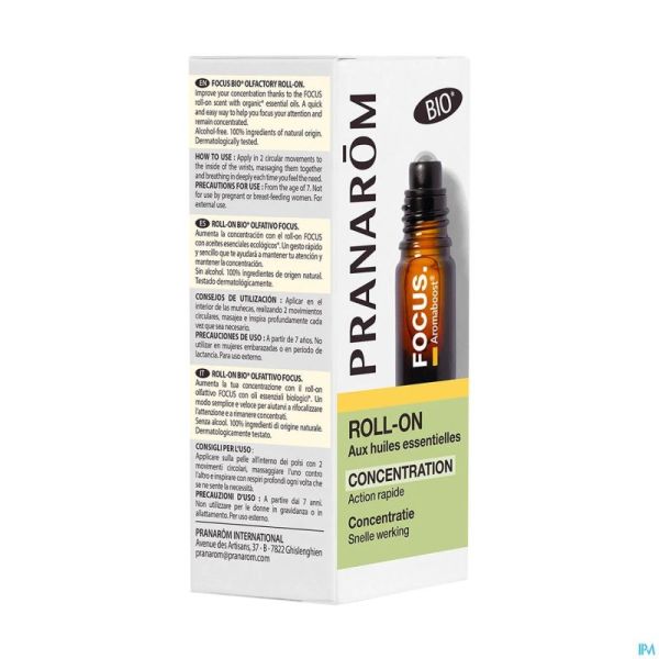 Aromaboost Roll-on Focus Bio 5ml